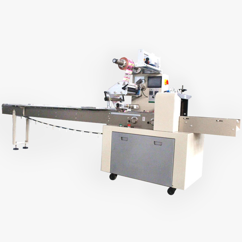 SS304 Automatic waferbiscuit Chocolate bar Pillow Packing Machine