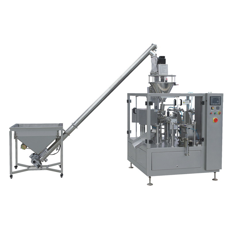 Hot Selling Fully Automatic Coffee Curry Spice Juice Milk Powder Flour Filling Packaging Machine 